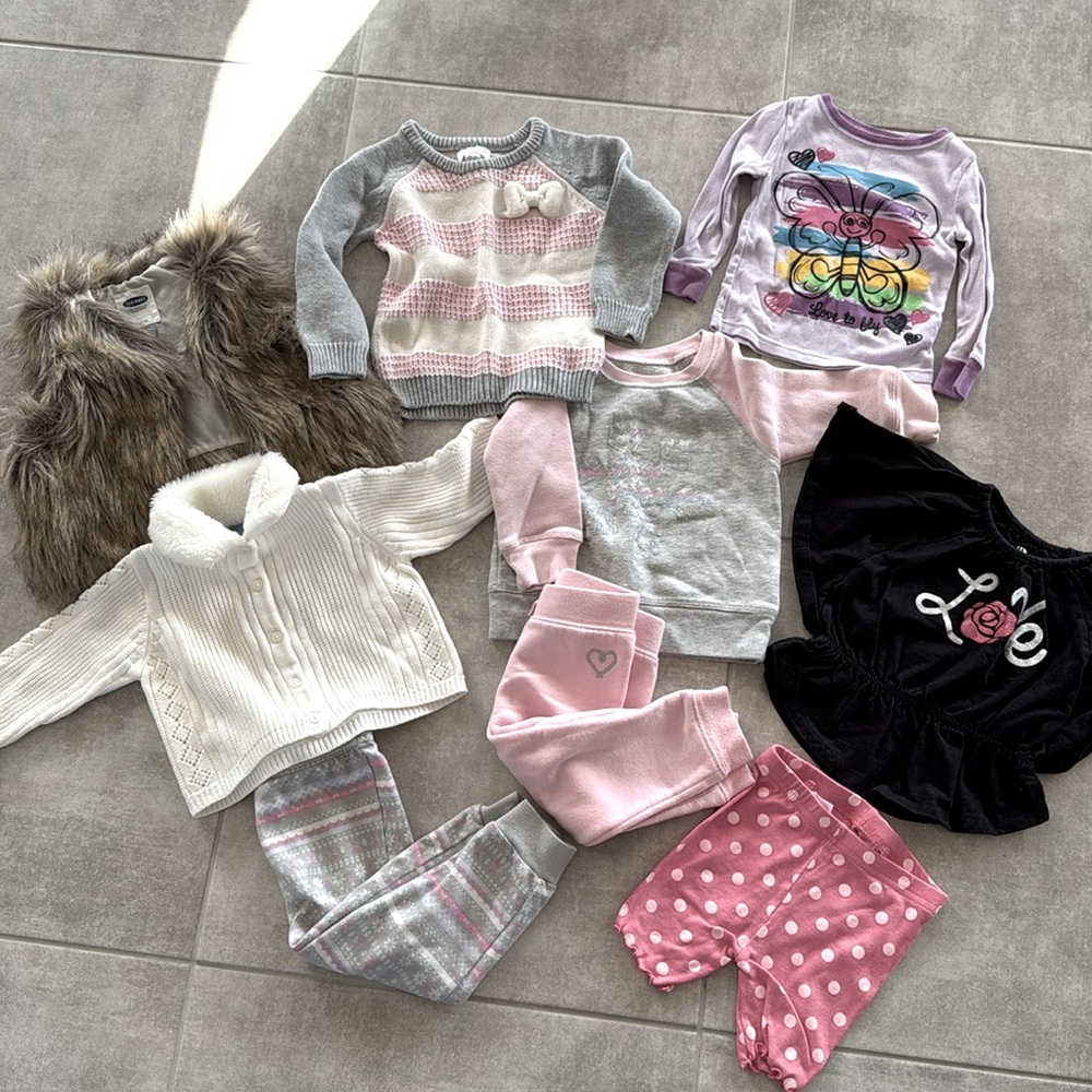 9 Piece Girl's Children's Place,Old Navy,Carter's Mix & Match Bundle - Size 18 M